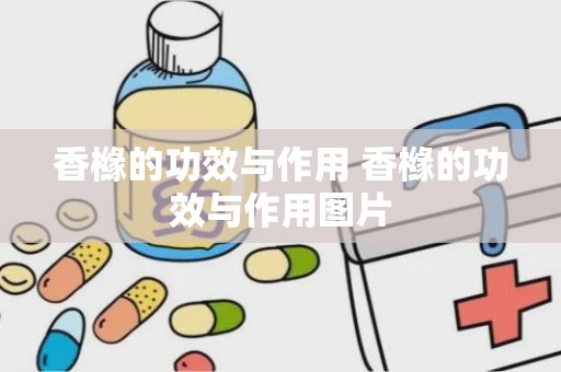 香橼的功效与作用 香橼的功效与作用图片