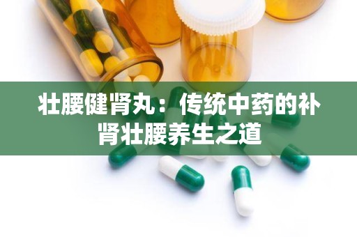 壮腰健肾丸：传统中药的补肾壮腰养生之道